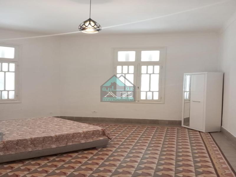 À Louer Courte durée - Grand S+2 Meublé à Bizerte (2ème étage)